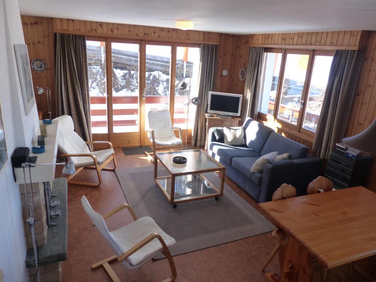 Ferienwohnung Les Lupins 16 La Tzoumaz Exterior foto